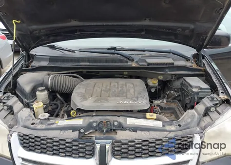 2011 Dodge Grand Caravan Crew из США, поврежденный, VIN 2D4RN5DG2BR662283